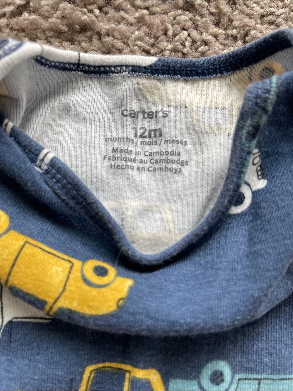 💥 Mix & Match - 5 for $25 💥  Baby Boys Long-Sleeve Onesie Set of 3 - Picture 5 of 7